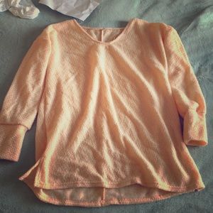 Peach Sweater